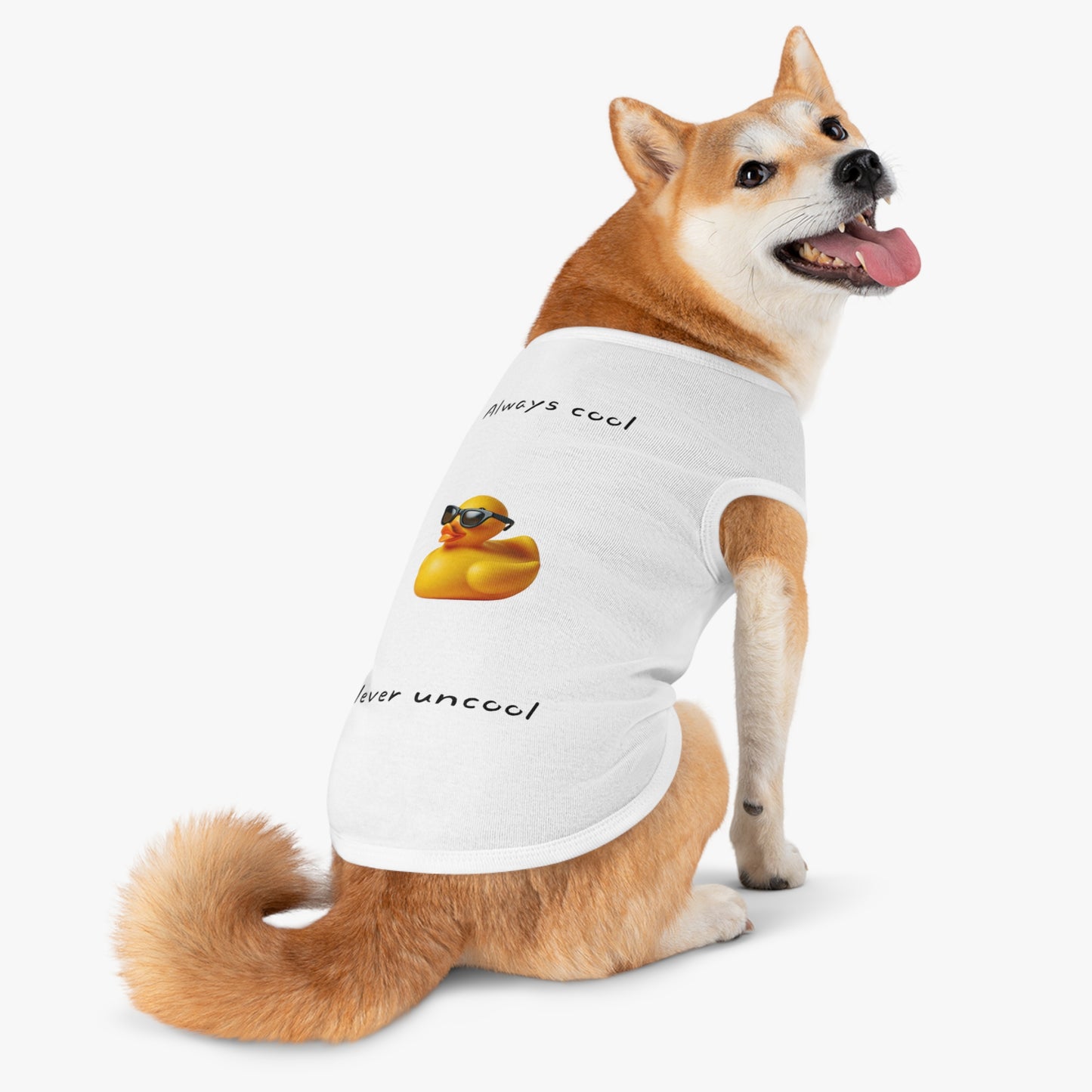 Rubber Ducky Pet Tank Top Matching Set