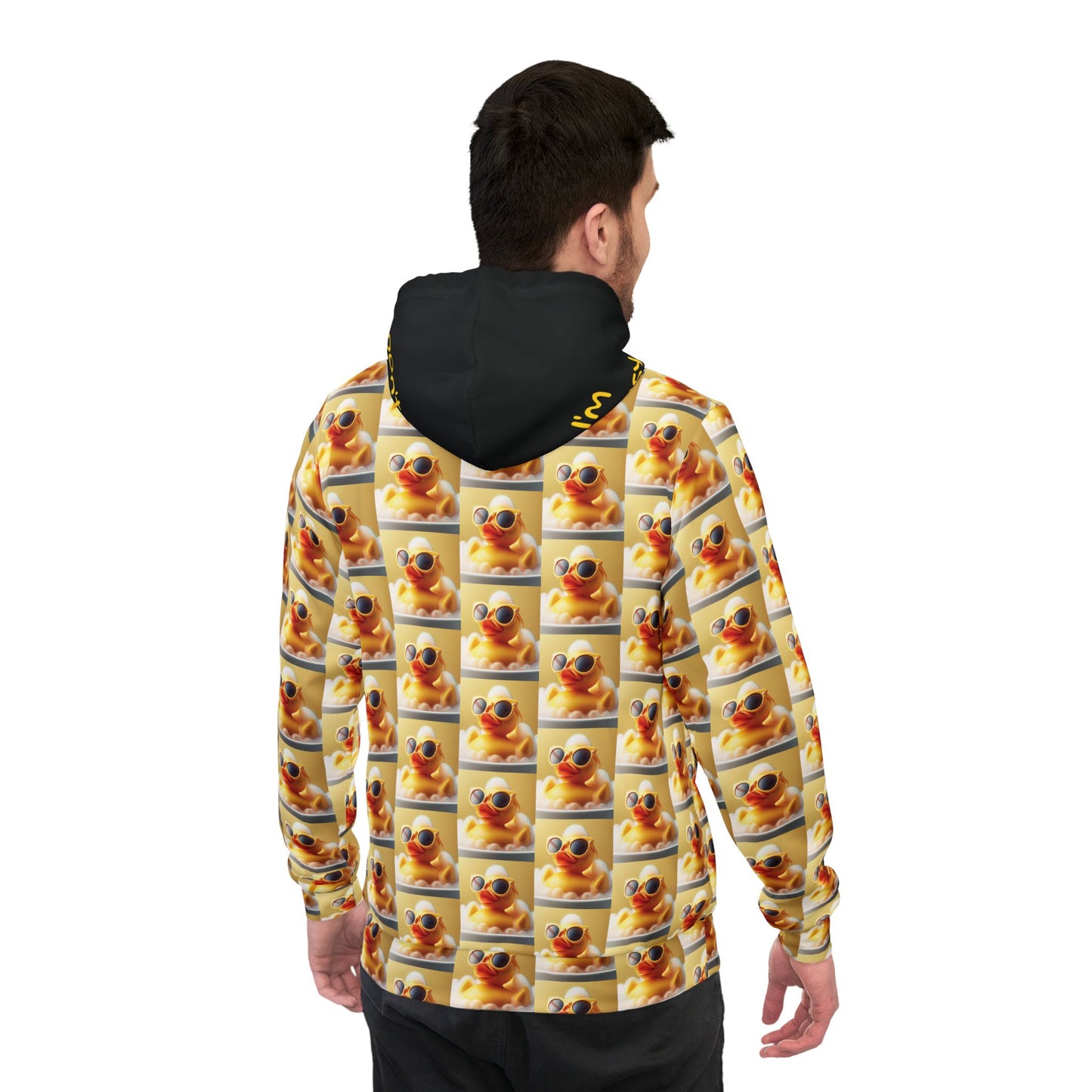 Rubber Ducky Human Hoodie