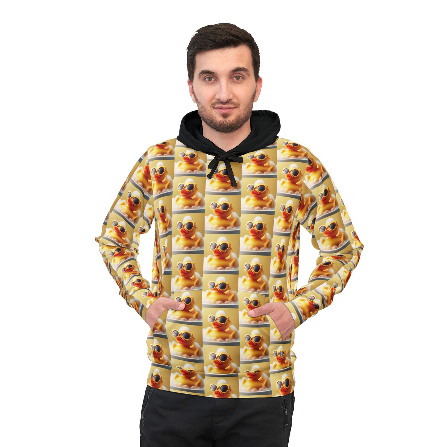 Rubber Ducky Human Hoodie