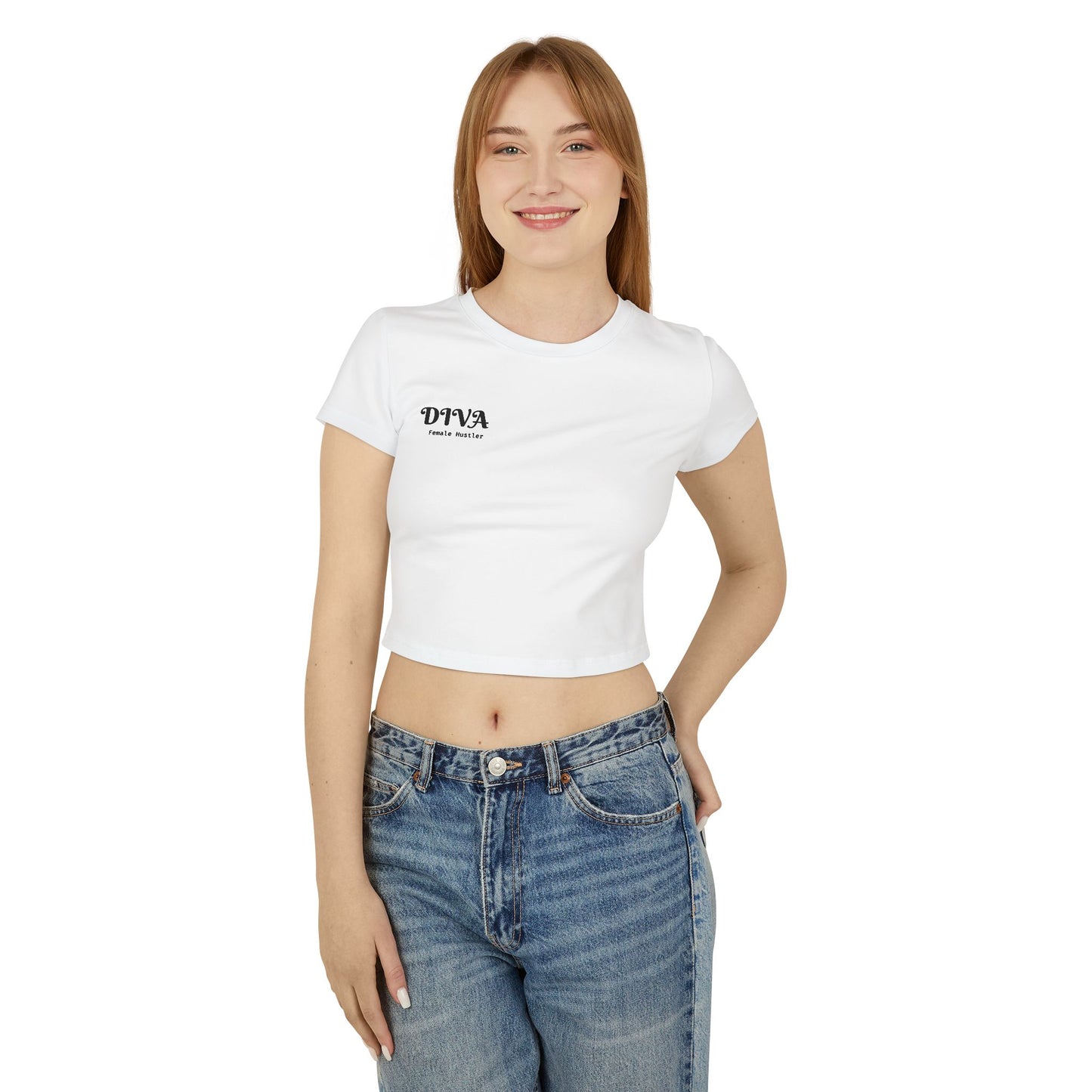 "Diva Female Hustler" Crop Top