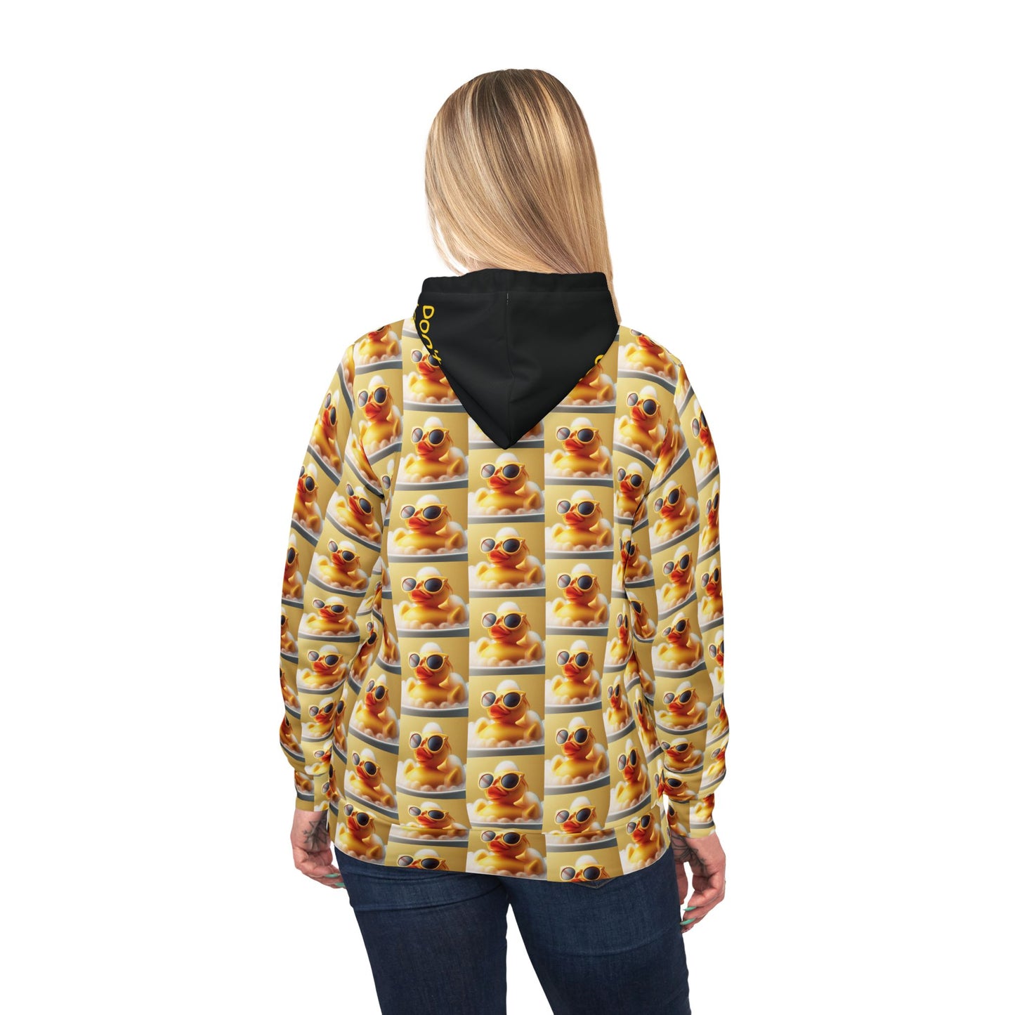 Rubber Ducky Human Hoodie